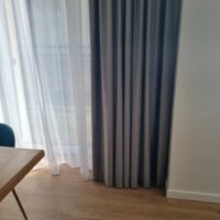 Naktinių užuolaidų komplektas "Pilkuma"